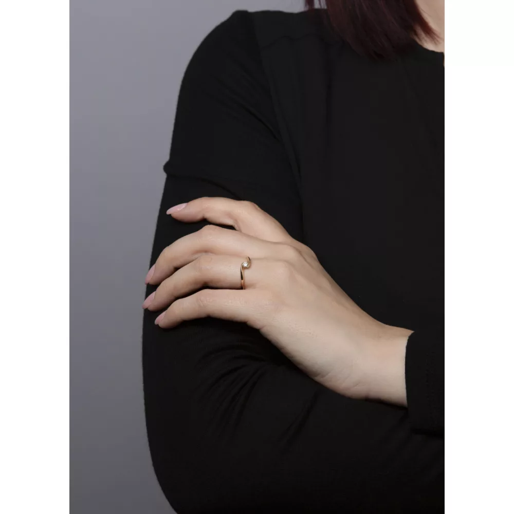Yellowgold Diamond Ring