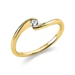 Yellowgold Diamond Ring
