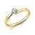 Yellowgold Diamond Ring
