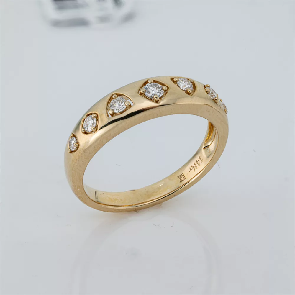 Yellowgold Diamond Ring