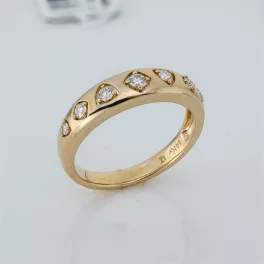 Yellowgold Diamond Ring