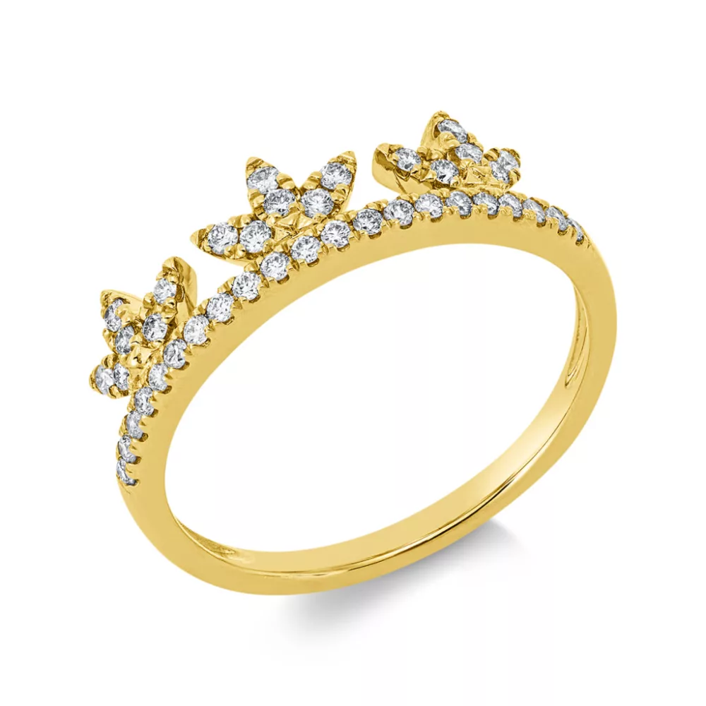 Yellowgold Diamond Ring