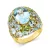 Yellowgold Topaz Ring