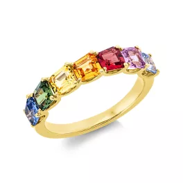 Yellowgold Sapphire Ring