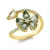 Yellowgold Sapphire Ring