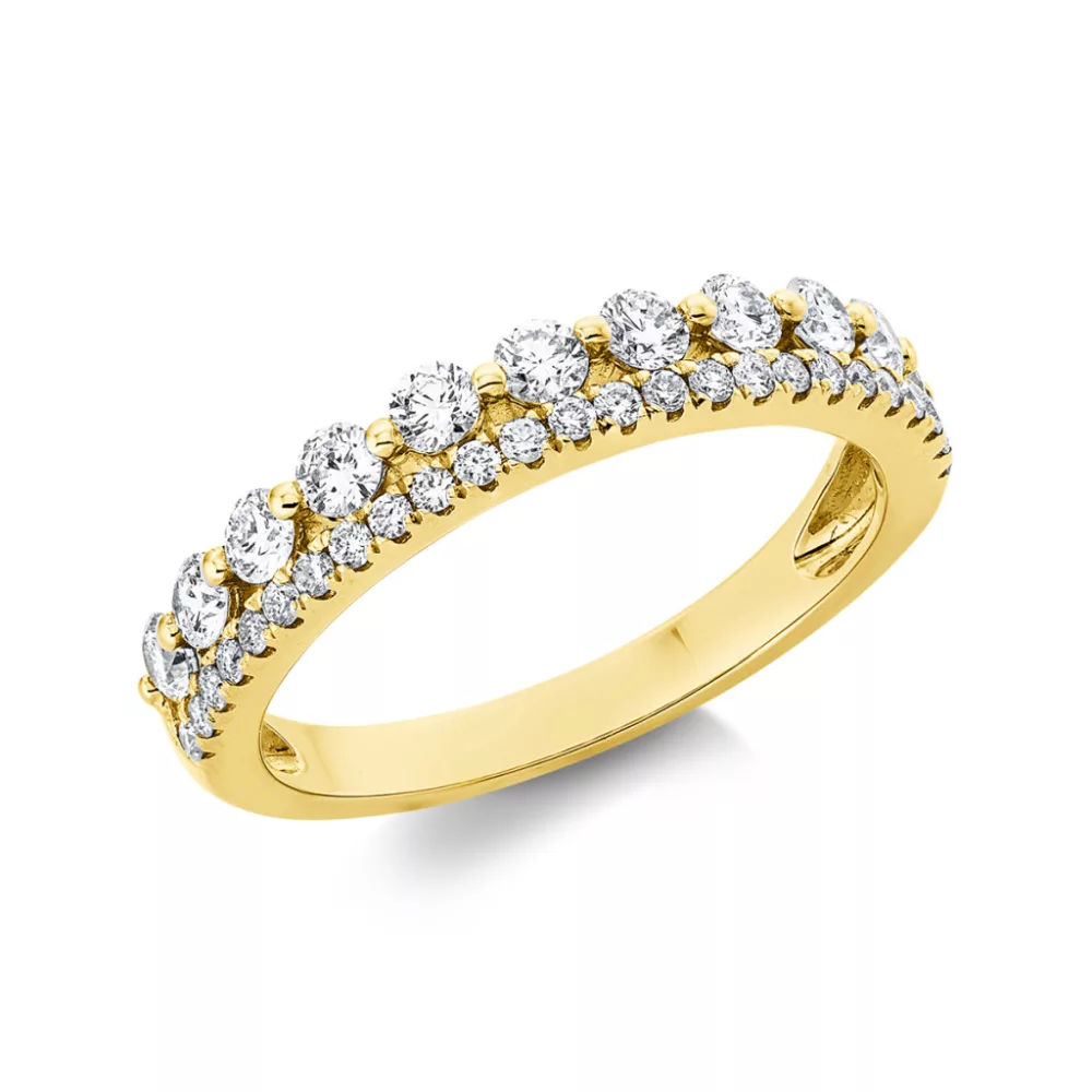 Yellowgold Diamond Ring