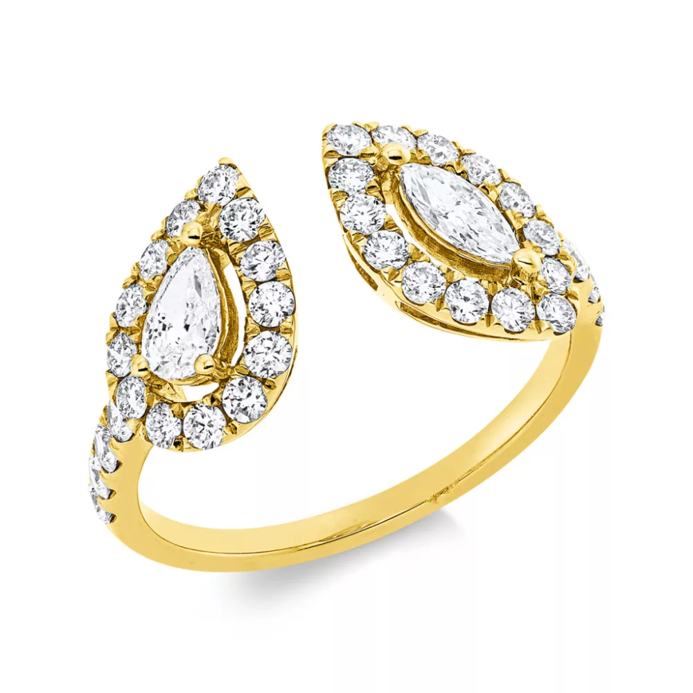 Yellowgold Diamond Ring