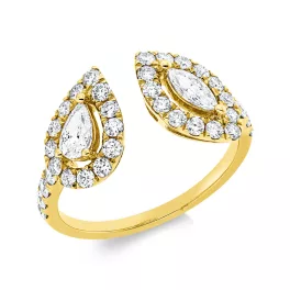 Yellowgold Diamond Ring