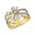 Yellowgold Diamond Ring