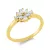Yellowgold Diamond Ring