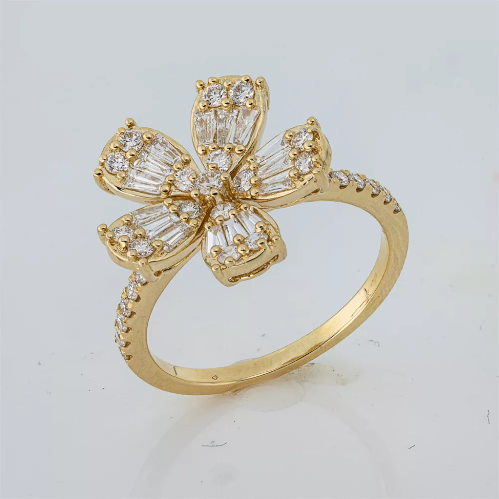Yellowgold Diamond Ring