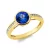 Yellowgold Tanzanit Ring