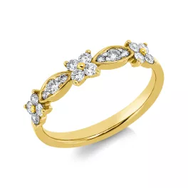 Yellowgold Diamond Ring