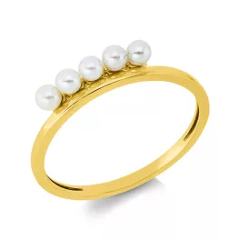 Yellowgold Diamond Ring