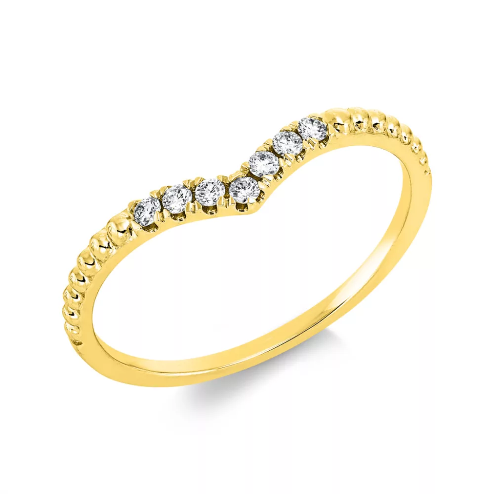 Yellowgold Diamond Ring