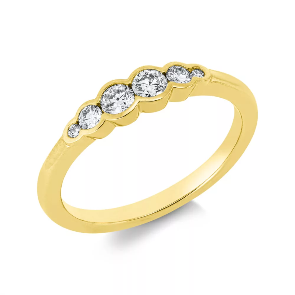 Yellowgold Diamond Ring