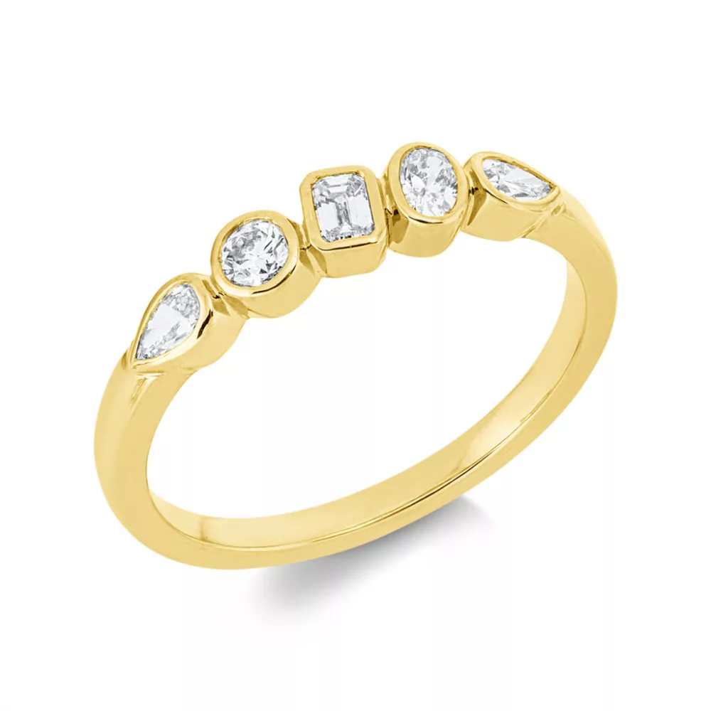 Yellowgold Diamond Ring