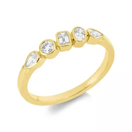 Yellowgold Diamond Ring