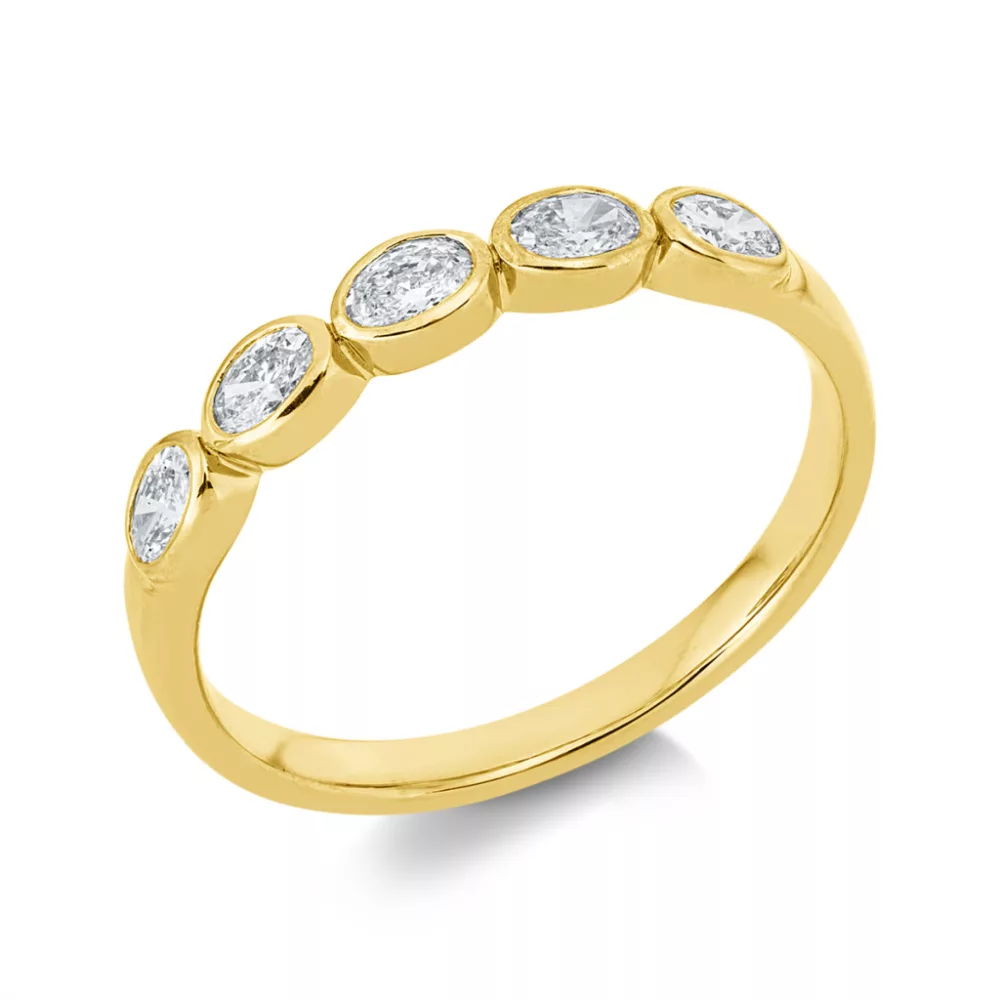 Yellowgold Diamond Ring