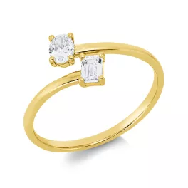 Yellowgold Diamond Ring