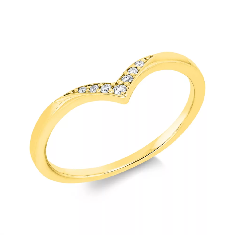 Yellowgold Diamond Ring