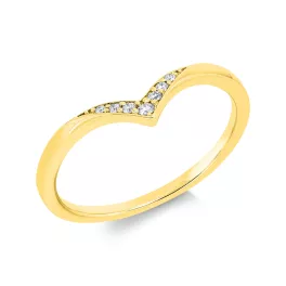 Yellowgold Diamond Ring