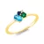 Yellowgold Topaz Ring