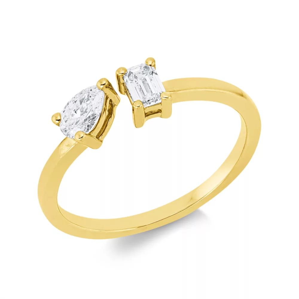 Yellowgold Diamond Ring