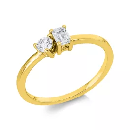 Yellowgold Diamond Ring