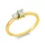 Yellowgold Diamond Ring