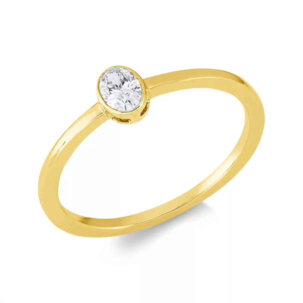 Yellowgold Diamond Ring