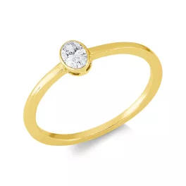 Yellowgold Diamond Ring
