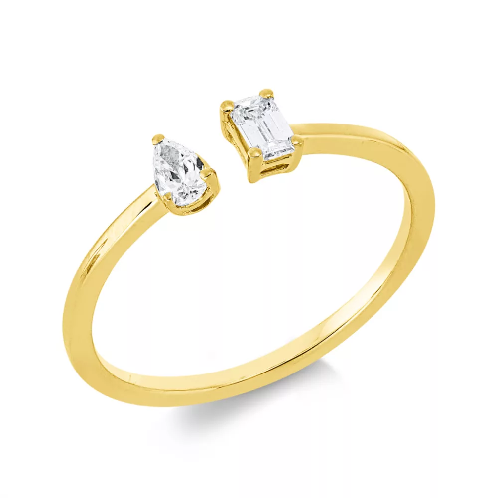 Yellowgold Diamond Ring