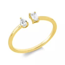 Yellowgold Diamond Ring