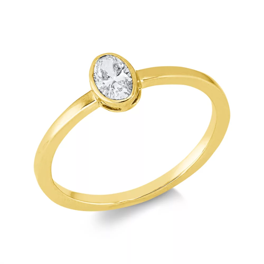Yellowgold Diamond Ring