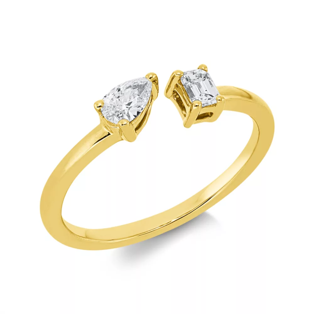 Yellowgold Diamond Ring