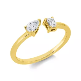 Yellowgold Diamond Ring