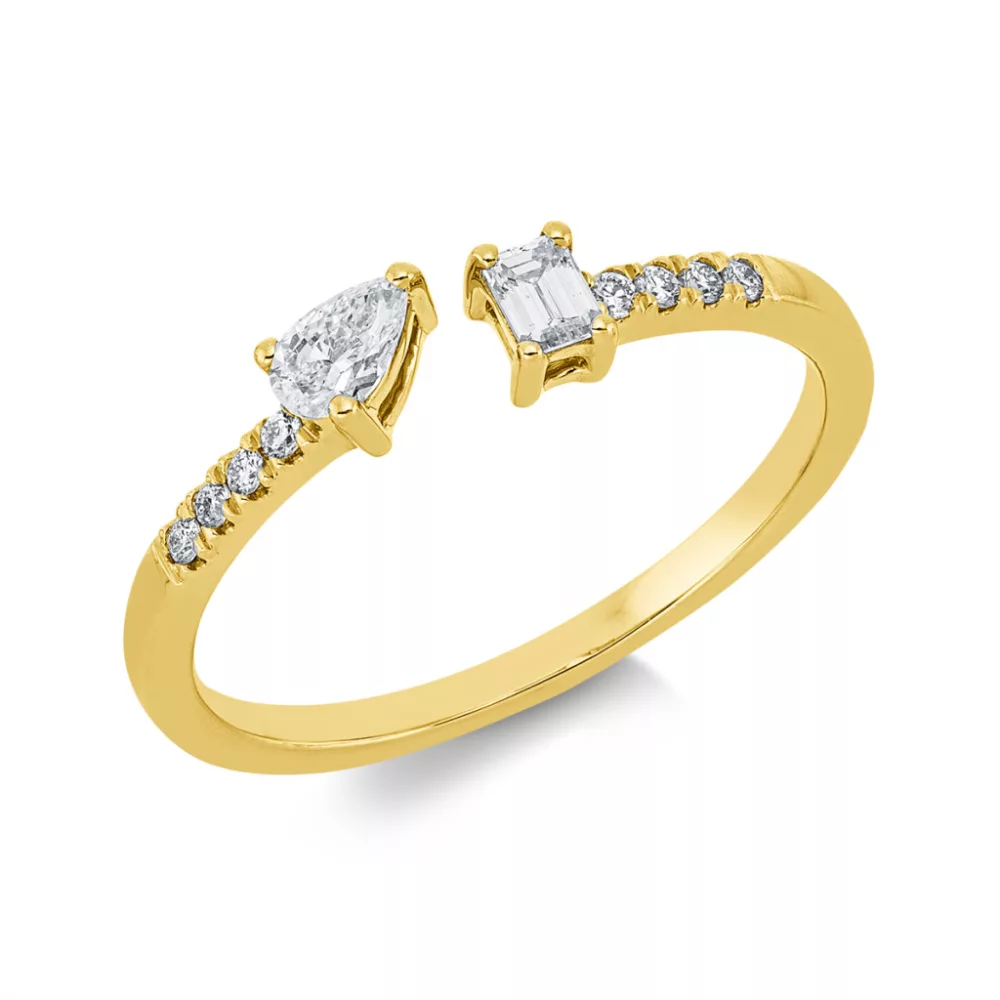 Yellowgold Diamond Ring