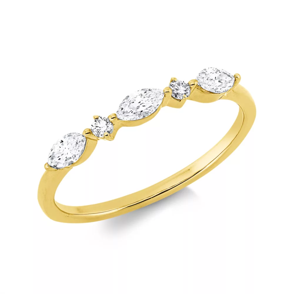 Yellowgold Diamond Ring