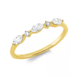 Yellowgold Diamond Ring