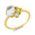 Yellowgold Sapphire Ring