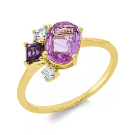 Yellowgold Sapphire Ring