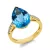 Sárga arany Topáz Gyűrű