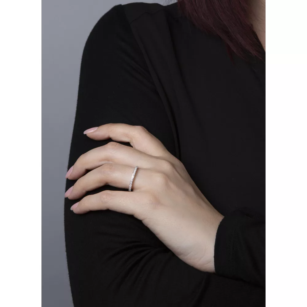 Fehérarany Gyémánt Gyűrű