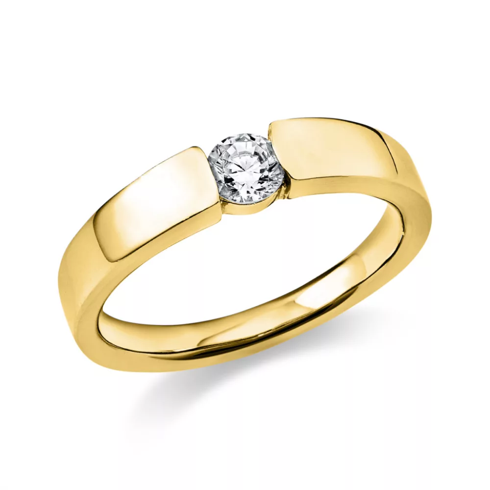 Yellowgold Diamond Ring