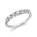 Fehérarany Gyémánt Gyűrű