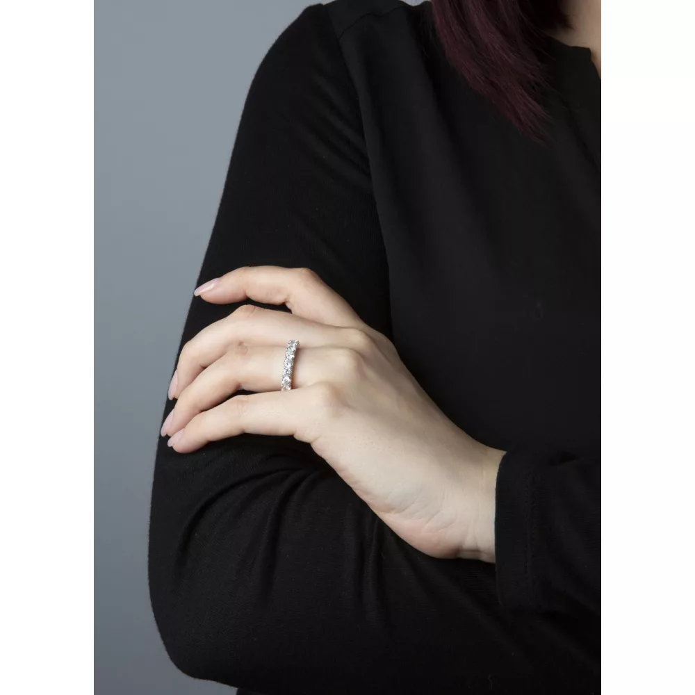 Fehérarany Gyémánt Gyűrű