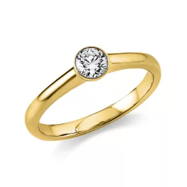 Yellowgold Diamond Ring