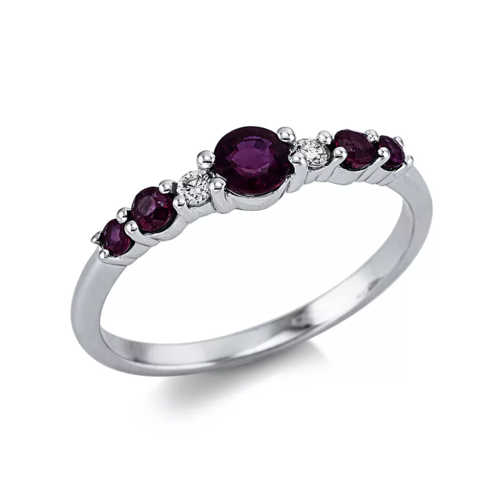 Whitegold Ruby Ring