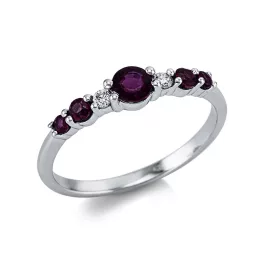 Whitegold Ruby Ring